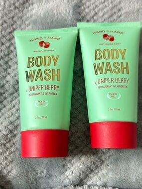 Hand in hand Juniper Berry Body Wash- set of 2